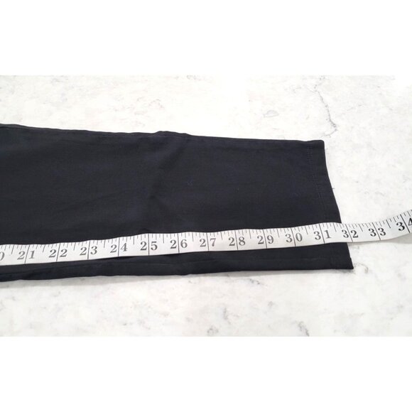 Womens 89th & Madison Black Stretch Capri Pants with Elastic Waist Size 6P - Picture 9 of 10